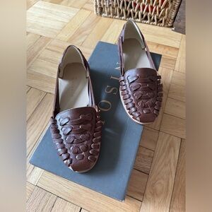 Nioslo Huarache Ecuador  Sandal, size 7.5, Burnt Sienna - excellent condition